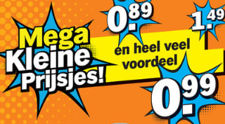 Mega kleine prijsjes bij de AH