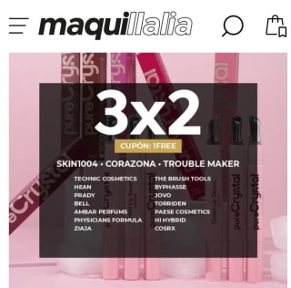 3×2 Multimarcas en Maquillalia en Maquillalia