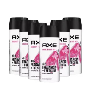 AXE Desodorante Mujer ANARCHY FOR HER Spray 6x150ml por 11,93€