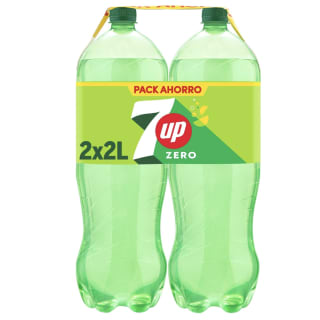 7UP Zero (Bipack 2x2L) por 2,88€ 8 Litros por 4,64€