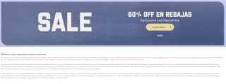 60% en Rebajas en American Eagle