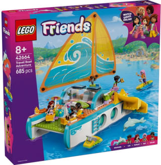 LEGO Friends Avontuurlijke Bootreis Boot Speelgoed voor Kinderen voor €41,99 bij Bol