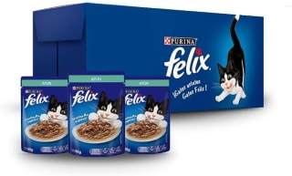 Alimento Húmedo Purina Felix Pouches por $167 | Oferta Amazon