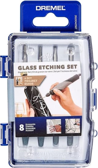 Dremel Arts&Crafts Glasgraveerset voor €17,95 bij Amazon