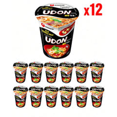 12 Fideos Instantáneos Nongshim Tempura Udon Pot 62 g por 4.99€