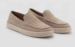 Suede heren schoen voor €35,99 in de mango outlet