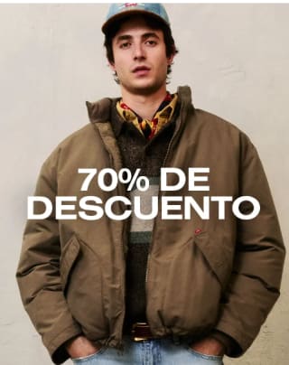 Hasta 70% de descuento en Levi's