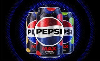 Pepsi Max Cherry No Sugar 330ml 24 Cans - Amazon Business customers