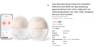 Eufy Draagbare Borstkolf E10 voor €99 bij Amazon
