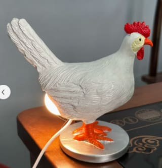 Lampara de Gallina Luz LED por 6,99€