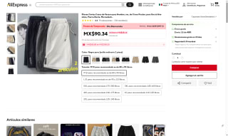Shorts Casuales Hombre por $49 | AliExpress