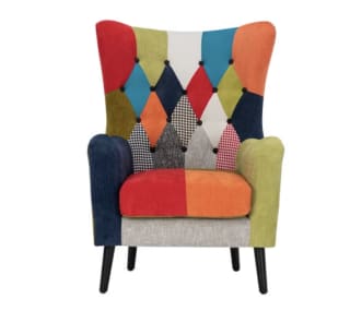 Conforama Sillón CIRCO Estampado Patchwork por 168.90€