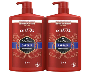 Old Spice Captain Gel 2x1000ml por 10,44€