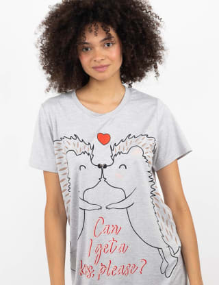 Camisa de Dormir Capibara Mujer Icono por $3.000