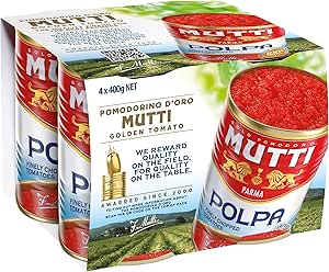 Mutti Chopped Tomatoes 4 Pack £10.40 Subscribe & Save Amazon Deal