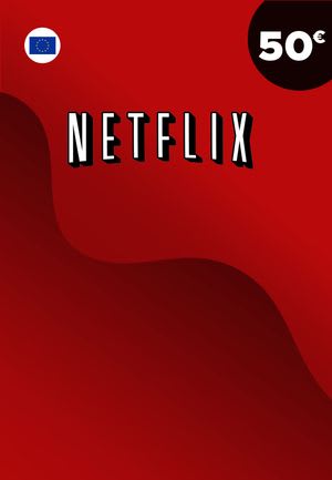 Tarjeta prepago Netflix de 50€ por solo 40.58€