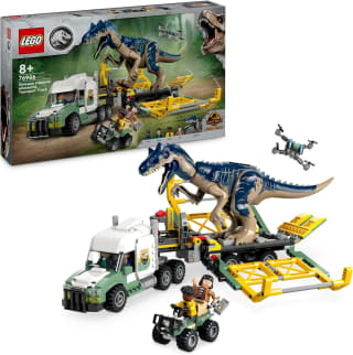 LEGO Dinosaurusmissies: Allosaurus transporttruck voor €64,97 bij Amazon