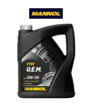 Bidon de 5L d'Huile Moteur O.E.M Mannol 5W30, MN7707-5 à 19,94€