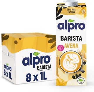 8 litros Alpro Bebida Vegetal de Coco o Avena Barista por 7.20€