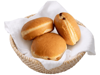 3 Beignet saveur chocolat noisette à 0,39€