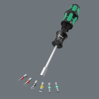 Destornillador con recámara puntas, Kraftform Kompakt 27 Set 1, 7 piezas por 22.63€