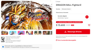 DRAGON BALL FighterZ por $66 | Nintendo Colombia