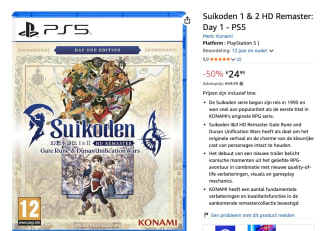 Suikoden I & II Remaster Gate Rune and Dunan Unification Wars Day One Edition €24,99