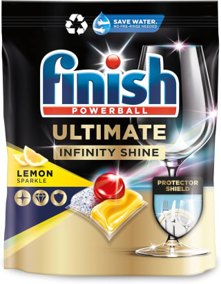 Finish Ultimate All in 1 Infinity Shine Citroen Vaatwastabletten 80 Stuks voor €12,99