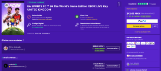 EA Sports FC 26 The World's Game Edition por $250 | Eneba