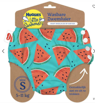 Huggies Little Swimmers zwemluier wasbaar - maat 2/3 voor €4 bij Wehkamp