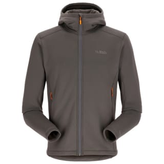 Men's RAB Apparition Hoody Fleece Jacket, Graphene S - M w/Code