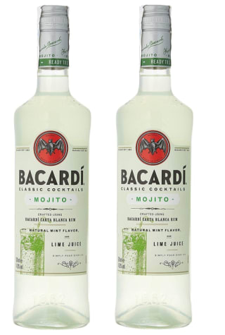 2 x BACARDI Mojito PreMezclado, 700ml por 13.49€