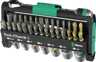 Wera Tool-Check 1 38-Piece Set – Amazon £55.48 Deal