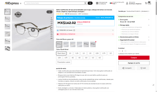 Lentes Personalizables por $6 | AliExpress