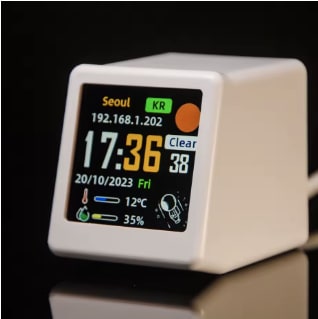 GeekMagic SmallTV Ultra slimme klok voor €5,69 bij Al;iexpress