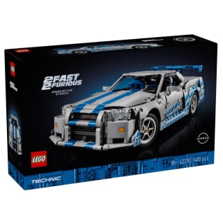 LEGO Technic 2 Fast 2 Furious Nissan Skyline GT-R R34 42210 - With Code