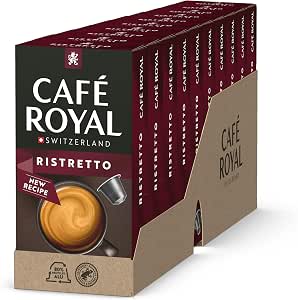 Café Royal Ristretto - Cápsulas para Nespresso (100 unidades, intensidad 9/10) 14.28€