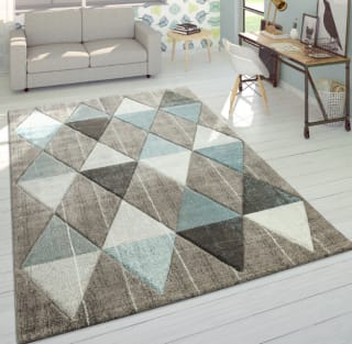 Paco Home Alfombra De Diseño Moderna 80x150 cm por 19.66€