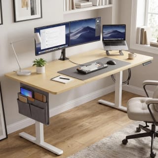 JOYFURNOS in hoogte verstelbaar bureau (160 x 70 cm) voor € 92,76 bij Joybuy