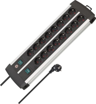Brennenstuhl Premium Alu-Line 16-voudige stekkerdoos voor €33,24 bij Bol