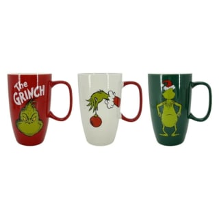 Tazon de cerámica de Navidad Grinch en $2.000 solo disponible por Supermecado Lider
