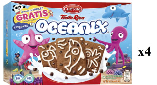 4 Paquetes de Tosta Rica Oceanix 400g por 9€