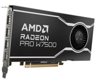 AMD Radeon PRO W7500 8 GB RDNA3 Workstation grafische kaart voor €242,59 bij Caps
