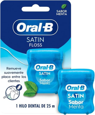 Hilo Dental Oral-B Satin Floss Menta por $50 | Oferta Amazon