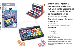 Smart Games IQ Stars voor €9,14 bij Amazon