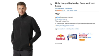 Helly Hansen Men Daybreaker Fleece Vest voor €36,77 bij Amazon