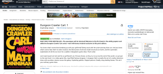 Dungeon Crawler Carl Paperback voor €12,59