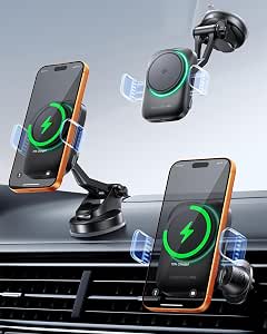 INIU MagSafe Car Mount Charger 15W Qi2 £8.49 with Voucher