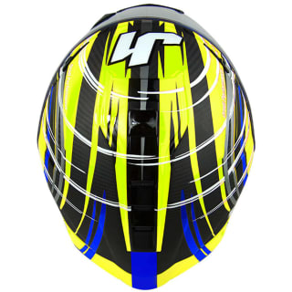 Casco integral moto competición Just1 J-gpr Torres Réplica Azul Brillante por 193.60€