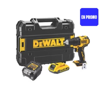 Perceuse visseuse sans fil brushless DeWalt DCD708D1T-QW 18V Li-Ion XR 1 à 119,99€